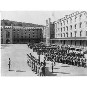   Cadets Marching to Dinner,West Point,c1889,New York,NY
