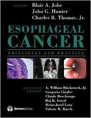 Esophageal Cancer Principles and Practice, (1933864176), Charles R 