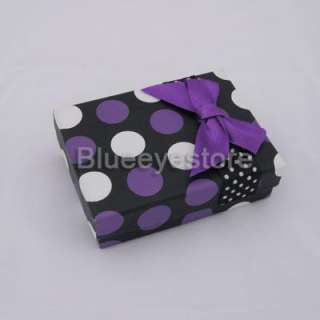 Fantion Purple USB gift box gift Jewelry box case 9CM  