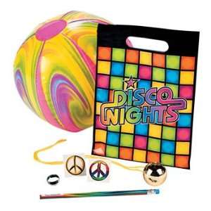 Disco Party Filled Treat Bag   Party Favor & Goody Bags & Filled Treat 