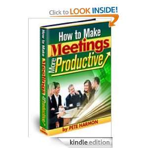   Take Your Meetings From Snoring and Boring to Exciting and Productive