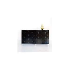  Studly Black Lacquer Studded Dresser by Worlds Away STUDLY 