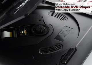 Portable Multimedia DVD Player 9 Widescreen Copy / TV  
