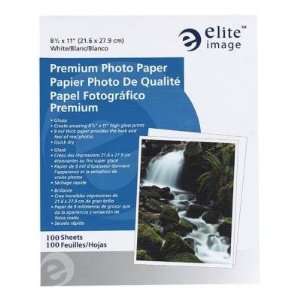 Premium Photo Paper, 9 mil, 8 1/2x11,100EA/Pack,White 