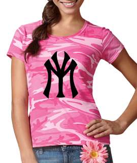Young Money Ent. Logo Pink Camouflage Ladies T Shirt Womens Sizes 