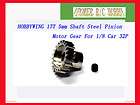 HOBBYWING 17T 5mm Shaft Steel Pinion Motor Gear For 1/8