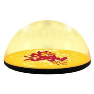   ASU Sun Devils Round Crystal Magnetized Paperweight
