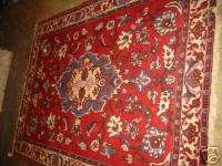 Antique Rug Persian Esfahan Hand Knotted Wool 5 3x6 9  