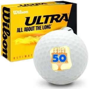 50th Birthday   Wilson Ultra Ultimate Distance Golf Balls  
