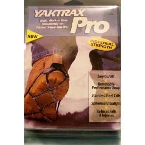 Yaktrax Pro    Walk, Work or Run Confidently on Packed Snow and Ice 