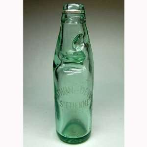  Antique French Lemonade Bottle with (Ingenious) Internal 