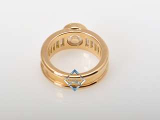 Chopard 18K Yellow Gold Happy Diamonds Baguette Ring  