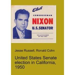 United States Senate election in California, 1950 Ronald 