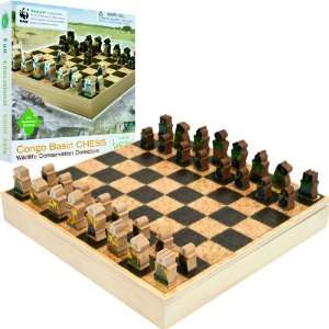    World Wildlife Fund (WWF) Congo Basin Chess Game Toys & Games