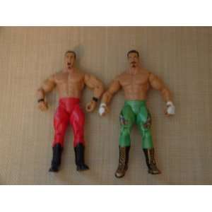  WWE Los Guerreros Figurines (Chavo & Eddie) Toys & Games