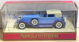 Matchbox MOY Y4 4.31 1930 DUESENBERG MODEL J TOWN CAR  
