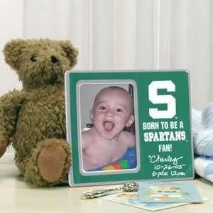   Michigan State Spartans NCAA Born To Be Ceramic Frame Sports