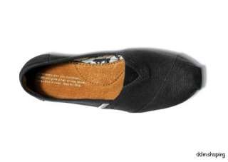 Toms classical Gray&Black Women Canvas shoes size 5 8  