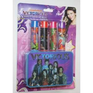  Victorious Make it Shine Flavored Lip Jelly 4 Pack with 