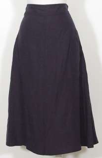   line skirt from eileen fisher with a structured yoked waist hip patch