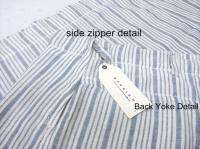 Short Skirt Straight Pencil Style Stripe New $69 3X Extra Light  
