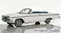 1964 Chevy SS Impala in Ermine White Convertible  