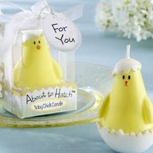  About to Hatch Baby Chick Candle (Set of Four)