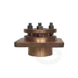 Buck Algonquin Bronze Rudder Ports 88100 1 inch Oval Flange  