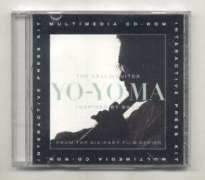 Yo Yo Ma Multimedia CD Rom Promo Rare The Cello Suites  