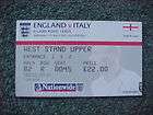 2002 England v Italy   Friendly @ Leeds United   Used T