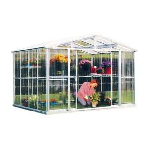   80111 8x6 Stronglasting Polycarbonate Greenhouse Patio, Lawn & Garden