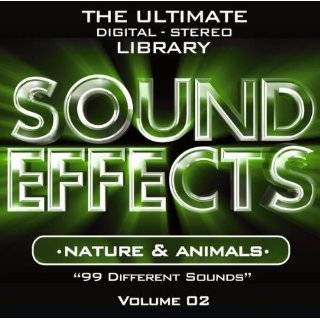 Sound Effects Vol.2 Nature & Animals by SOUND EFFECTS ( Audio CD 