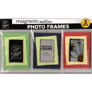  Magnetic Photo Frames   3 pack