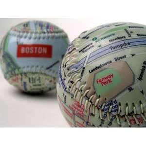  Bergino Baseball   Boston Map