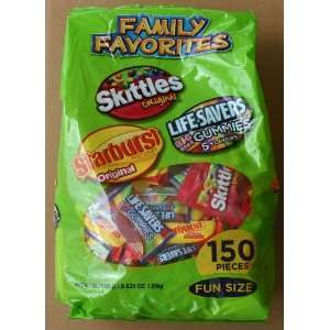 Wrigley Family Favorites Skittles ,Starburst and Life Savers Gummies 
