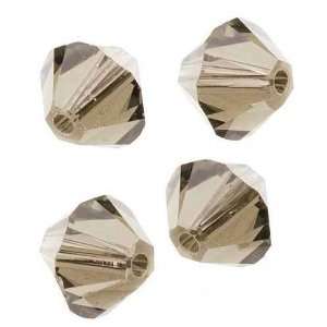  Swarovski Crystal #5328 6mm Xillion Bicone Beads Greige 