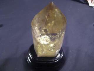 Large Natural Citrine yellow quartz crystal point crystal mineral 