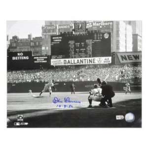  Don Larsen New York Yankees   Releasing Ball   Autographed 
