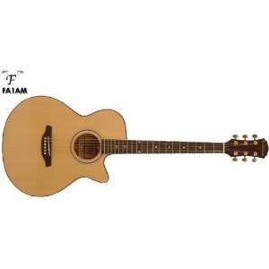   Freshman FA1AM Folk Electro Semi Acoustic Guitar Musical Instruments