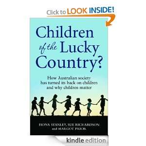Children of the Lucky Country? Fiona Stanley, Margot Prior  