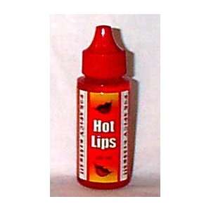  HOT LIPS FOR SPICY KISSES Edible Warming Massage Oil 1oz 