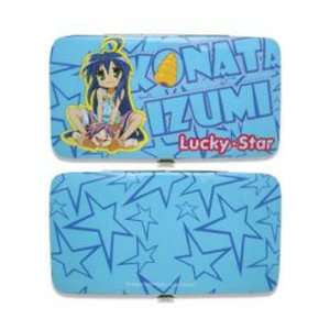 Lucky Star Konata Hinged Style Girl Wallet Blue