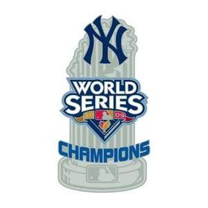   York Yankees 2009 World Series Champs Trophy Pin