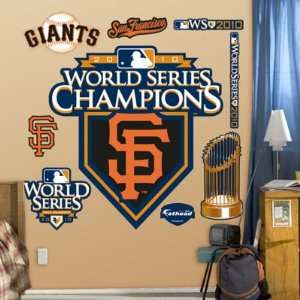   San Francisco Giants 2010 World Series Champs Fathead 