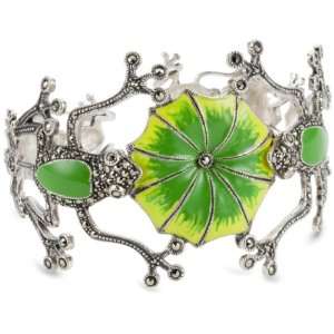   Karen London Marcasite Collection Sea Resort Cuff Bracelet Jewelry