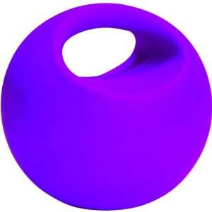  Aeromat 12Lb Grip Weight Ball   Purple