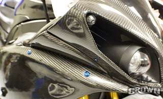 2009 2010 Yamaha R1 Carbon Fiber Nose Fairing Panels  