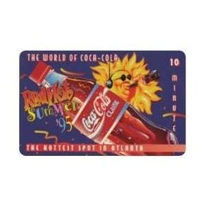  Coca Cola Collectible Phone Card 10m World of Coke (Issue 