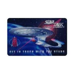   Phone Card Star Trek   10u The Next Generation Star Ship NCC 1701 D