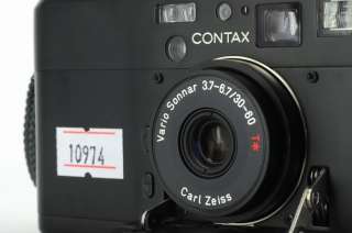 Contax TVS III P&S Camera in Black Paint *EX+*  